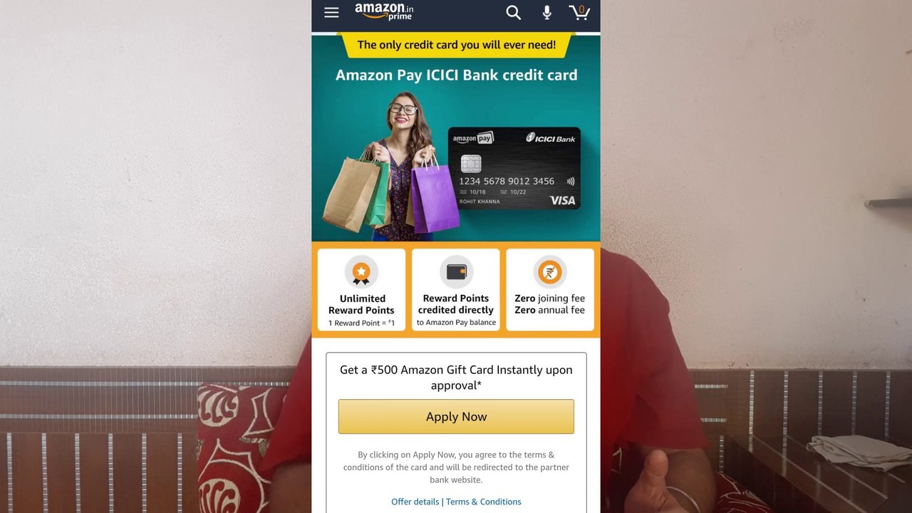 Amazon Pay ICICI Credit Card full Details | Amazon Credit Card