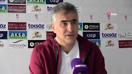 Hatayspor - Ümraniyespor maçının ardından