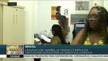 teleSUR Noticias: El legado de Marielle Franco se multiplica en Brasil