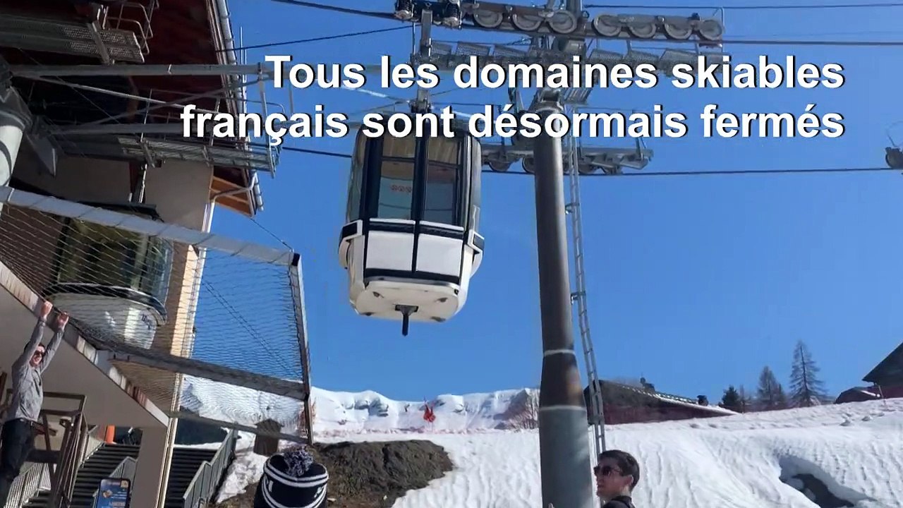 Coronavirus: stations de ski fermées, fin de saison anticipée à Megève