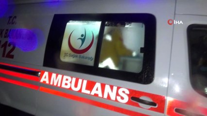 Sancaktepe‘de otomobil şarampole çıkarak takla attı