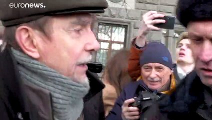 Az orosz elnök újraválasztása ellen tüntettek