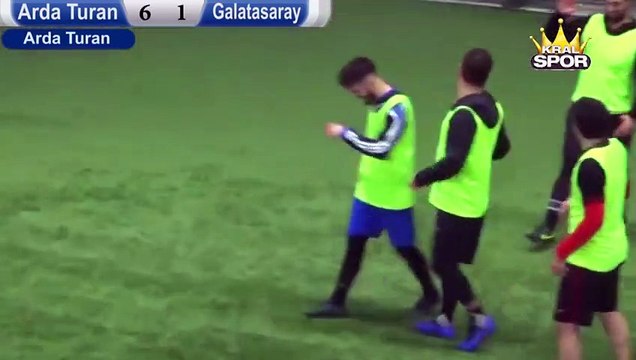 Arda Turan'dan halı sahada şık gol | BIGGRANDTUBE