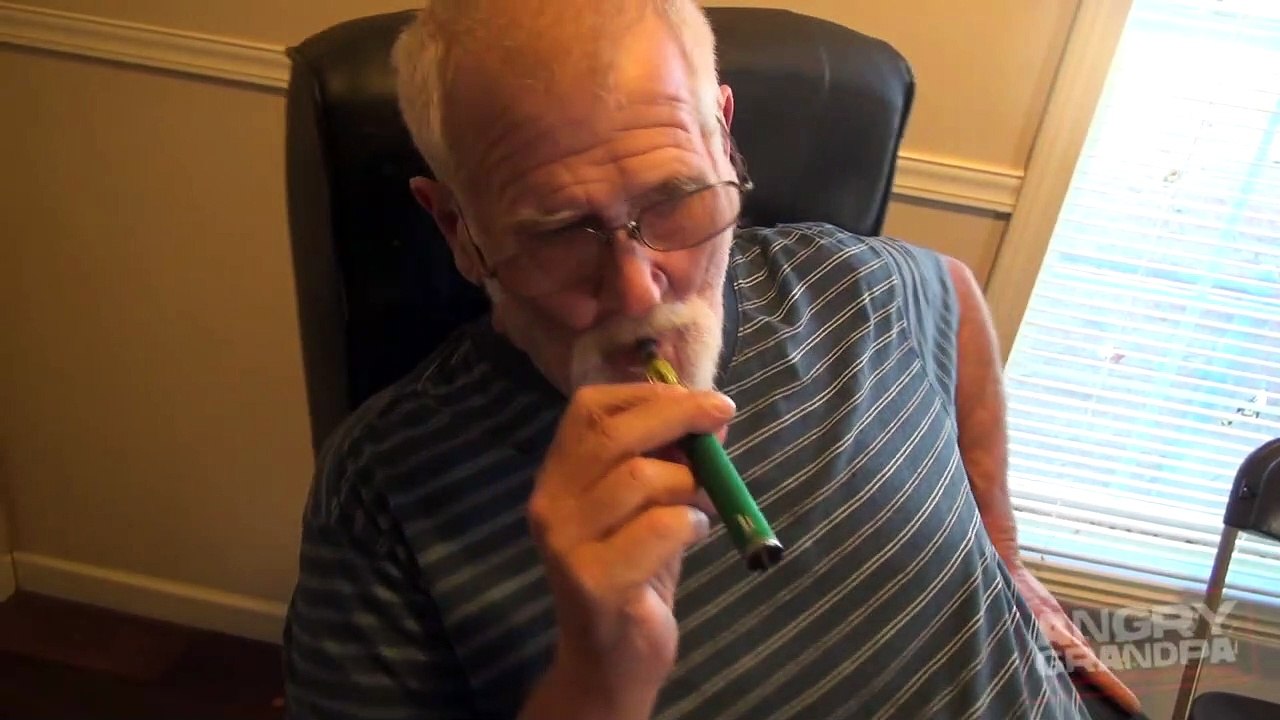 GRANDPA QUITS SMOKING!!