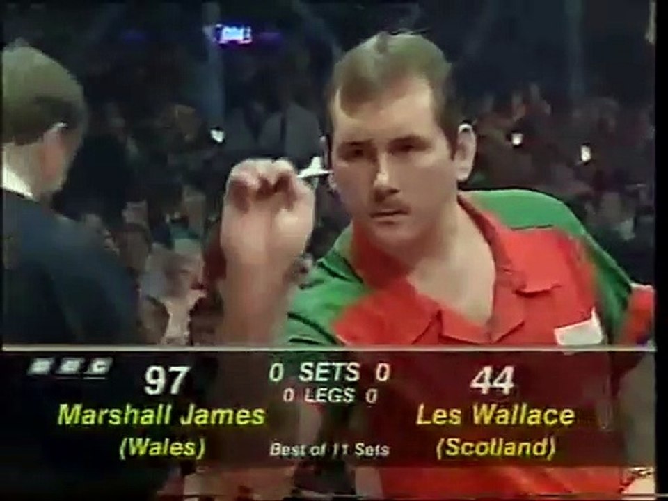 BDO World Darts Championship Final 1997 - Les Wallace vs Marshall James  1of3