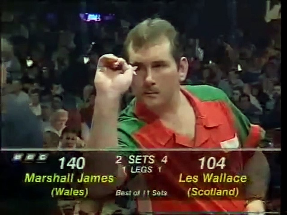BDO World Darts Championship Final 1997 - Les Wallace vs Marshall James  3of3
