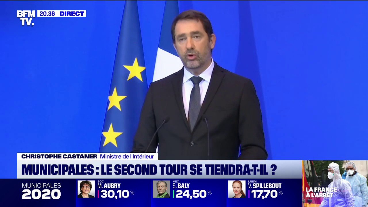 Municipales: le taux de participation n'a "rien d'inédit" selon Christophe Castaner
