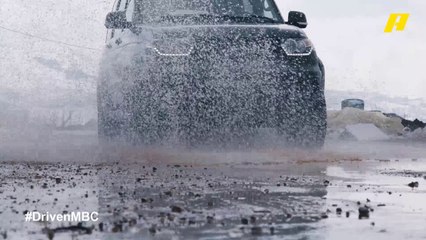 اختبار قيادة سيارة UAZ الروسية فوق الثلج في لبنان