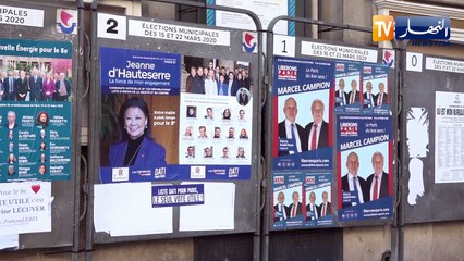 باريس الفرنسيون يدلون بأصواتهم في الدورة الاولى للإنتخابات البلدية