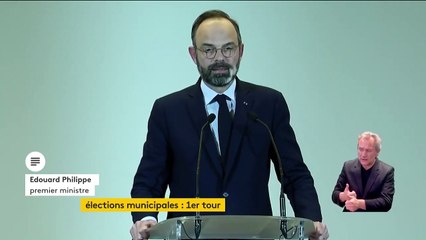 Municipales 2020 et coronavirus : "Nous prendrons les mesures nécessaires" pour le second tour, affirme Edouard Philippe