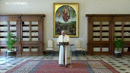 Ostermesse ohne Besucher - Papst bedankt sich bei Priestern