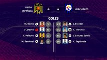 Resumen partido entre Unión Española y Huachipato Jornada 8 Primera Chile