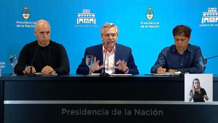 Los anuncios de Alberto Fernández por el Coronavirus: "Se suspenden las clases"