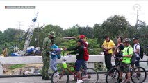 Batasan Road packed on first weekday of quarantine