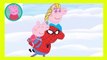 Peppa Pig Eating Lollipop New Episodes With Spiderman VENOM HULK Finger Family Nursery Rhymes Parody