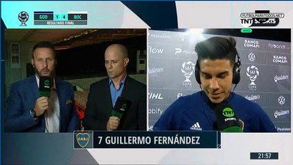 Despues de la victoria de boca habla guillermo fernandez el #7 (Parte)