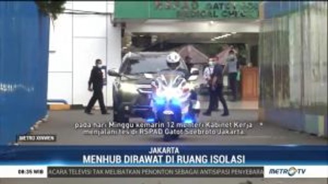 Dirawat di RSPAD Gatot Subroto, Menhub dalam Kondisi Stabil