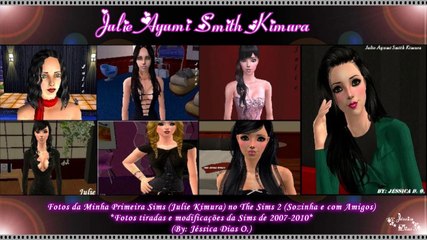 Fotos da Minha 1º Sims no TS2 (Julie Kimura) (2007-2010) - By: Jéh Dias O.