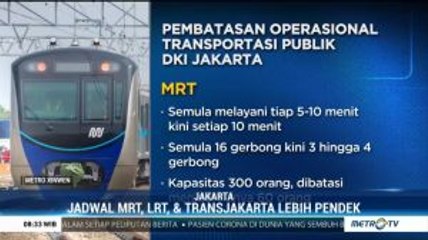Pemprov DKI Batasi Operasional Transportasi Umum