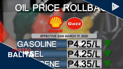 Ilang pang kompanya ng langis, may big-time oil price rollback