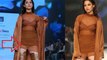 Tamannaah Bhatia suffers wardrobe malfunction, flashes inner wear during fashion week