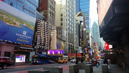 Broadway closed during social distancing