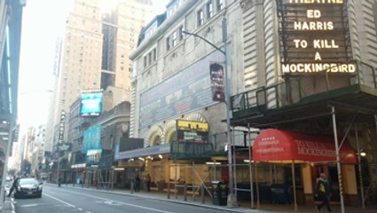 Broadway closed during social distancing