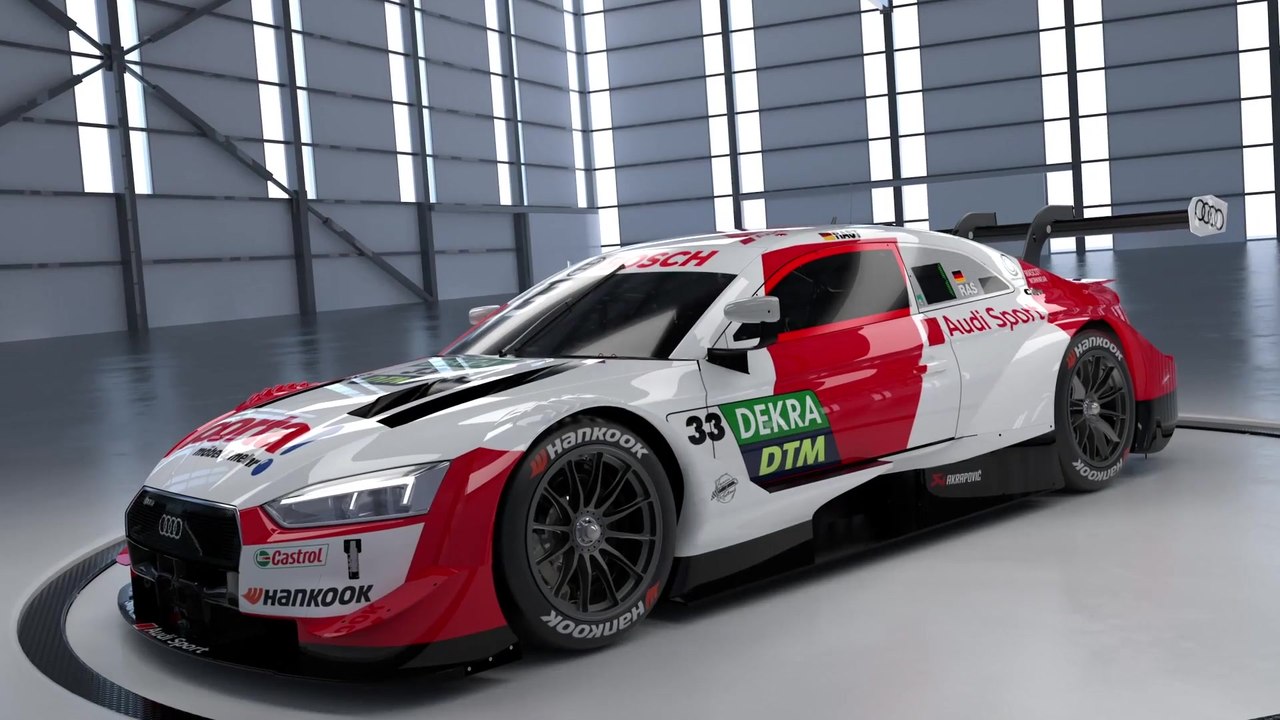 Audi DTM - Meisterauto im neuen Design für die Saison 2020