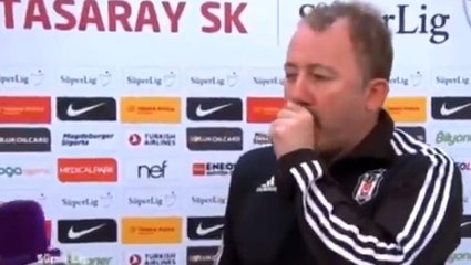 Sergen Yalçın'ın yayıncı kuruluşa röportaj verdiği sırada öksürmesi, sosyal medyayı salladı