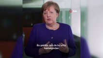 - Merkel’den, Türkçe alt yazılı korona virüsü mesajı