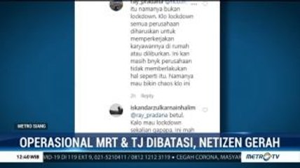 Jadwal Dibatasi, Kolom Komentar IG TransJakarta dan MRT Dibanjiri Kekesalan