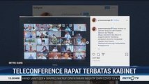 Presiden Jokowi Gelar Rapat Terbatas Secara Online