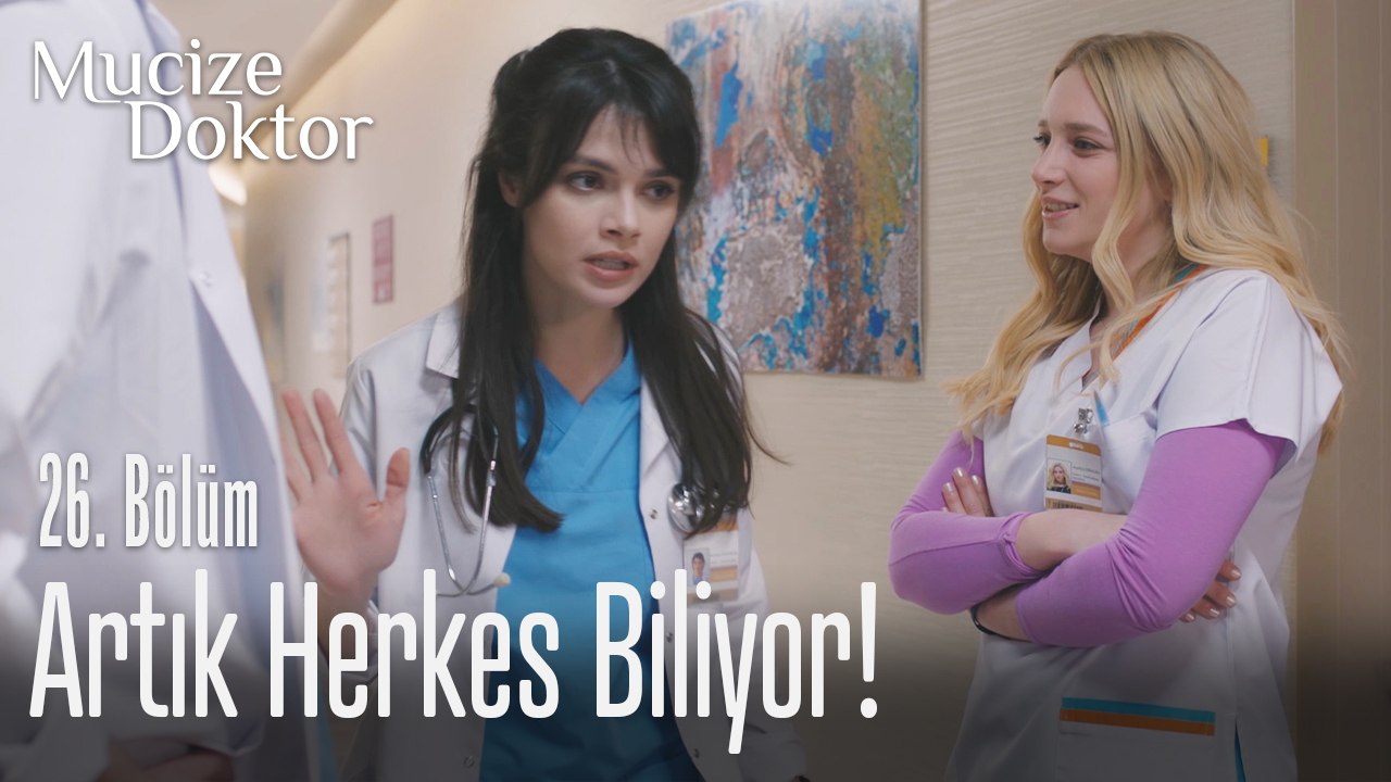 Ali ve Nazlı ilişkisi tüm hastaneye yayıldı - Mucize Doktor 26. Bölüm
