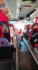 Şehirlerarası otobüs terminallerinde koronavirüse karşı önlem