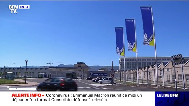 Michelin arrête ses usines en Espagne, en Italie et en France pour une semaine