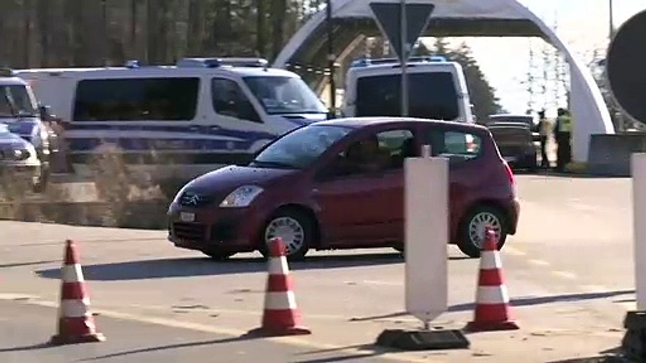 Deutschland macht teilweise Grenzen dicht