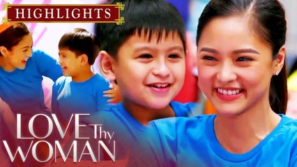 Jia, sinamahan si Michael sa family day | Love Thy Woman
