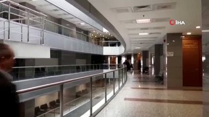 Adliyede korona virüs önlemi