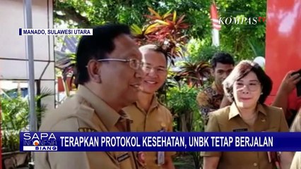 Terapkan Protokol Kesehatan, UNBK di Manado Tetap Berjalan