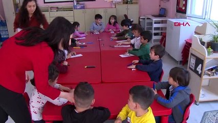 MERSİN Minikler mektup yazdı, Mehmetçik videolu cevap verdi