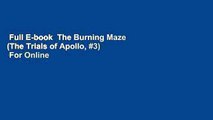Full E-book  The Burning Maze (The Trials of Apollo, #3)  For Online