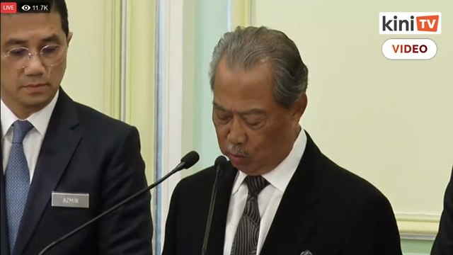 Sidang Media oleh PM Muhyiddin Yassin