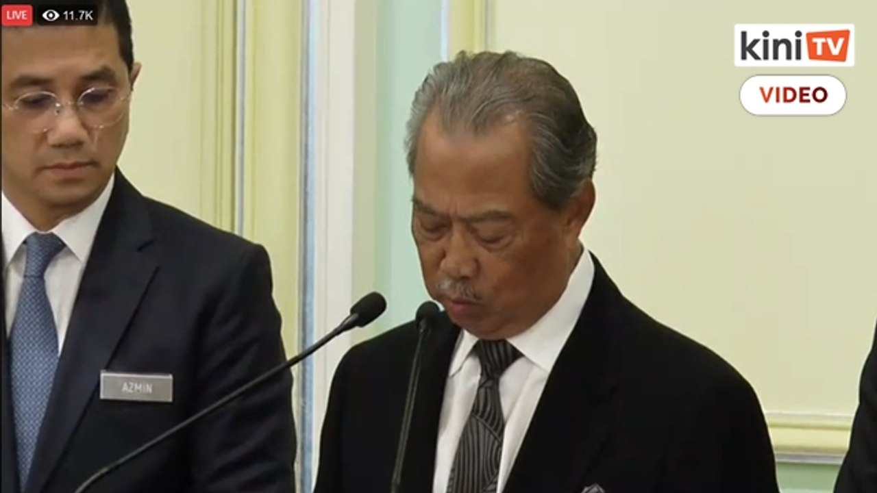 Sidang Media oleh PM Muhyiddin Yassin