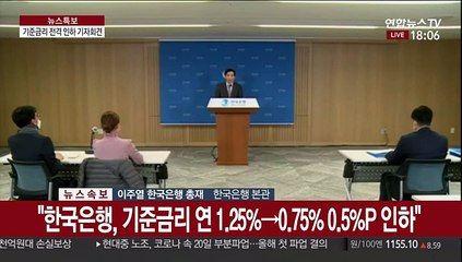 [현장연결] 이주열 "각국 이동제한으로 글로벌 경기위축 장기화 가능성"