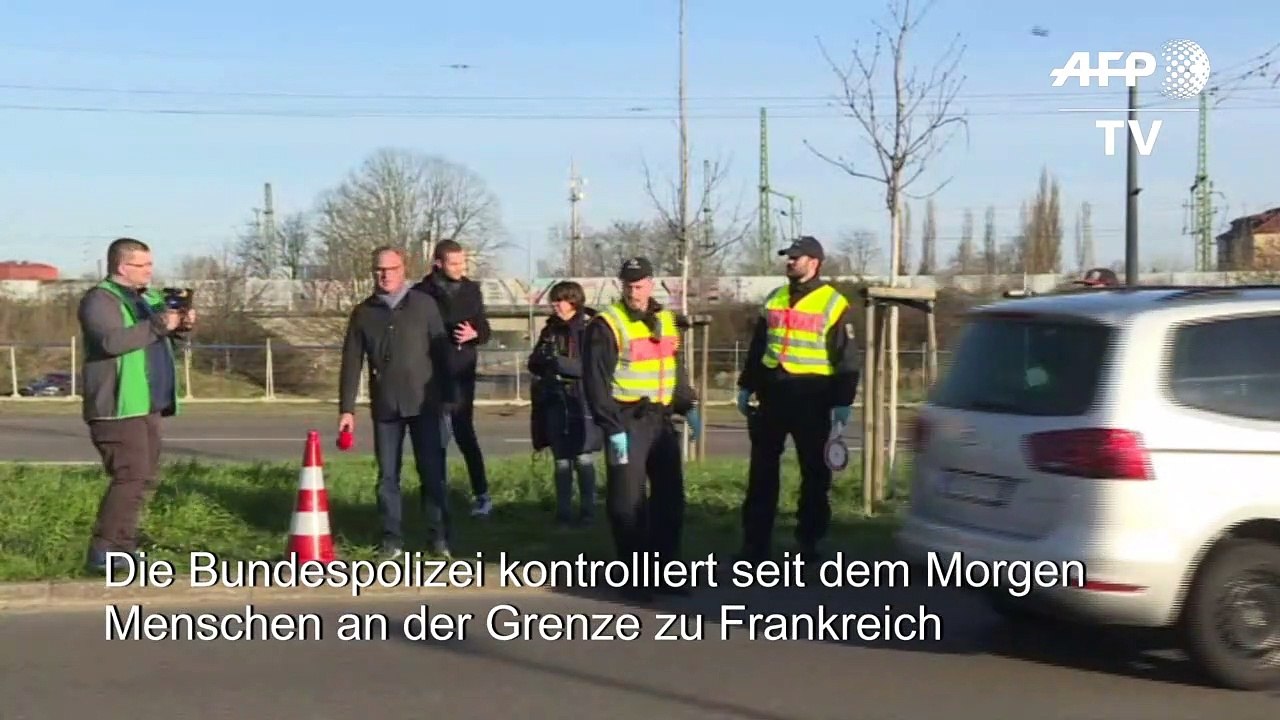 Polizei kontrolliert Grenze zu Frankreich