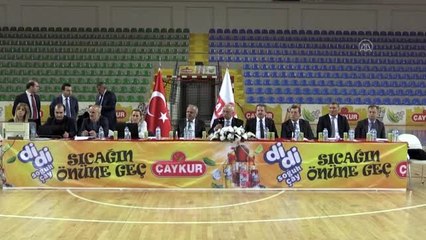 ÇAYKUR'un işçi alım kura çekimi Kovid-19 tedbirleri kapsamında izleyicisiz yapıldı