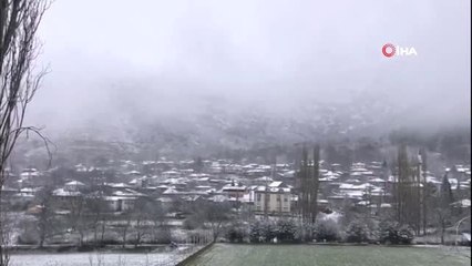 İzmir'e mart ayında kar sürprizi