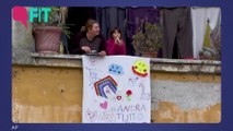 Italians Play Music & Sing From Balconies Amid Coronavirus Lockdown