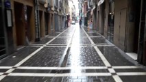 Comercios y bares cerrados en Pamplona, salvo los autorizados
