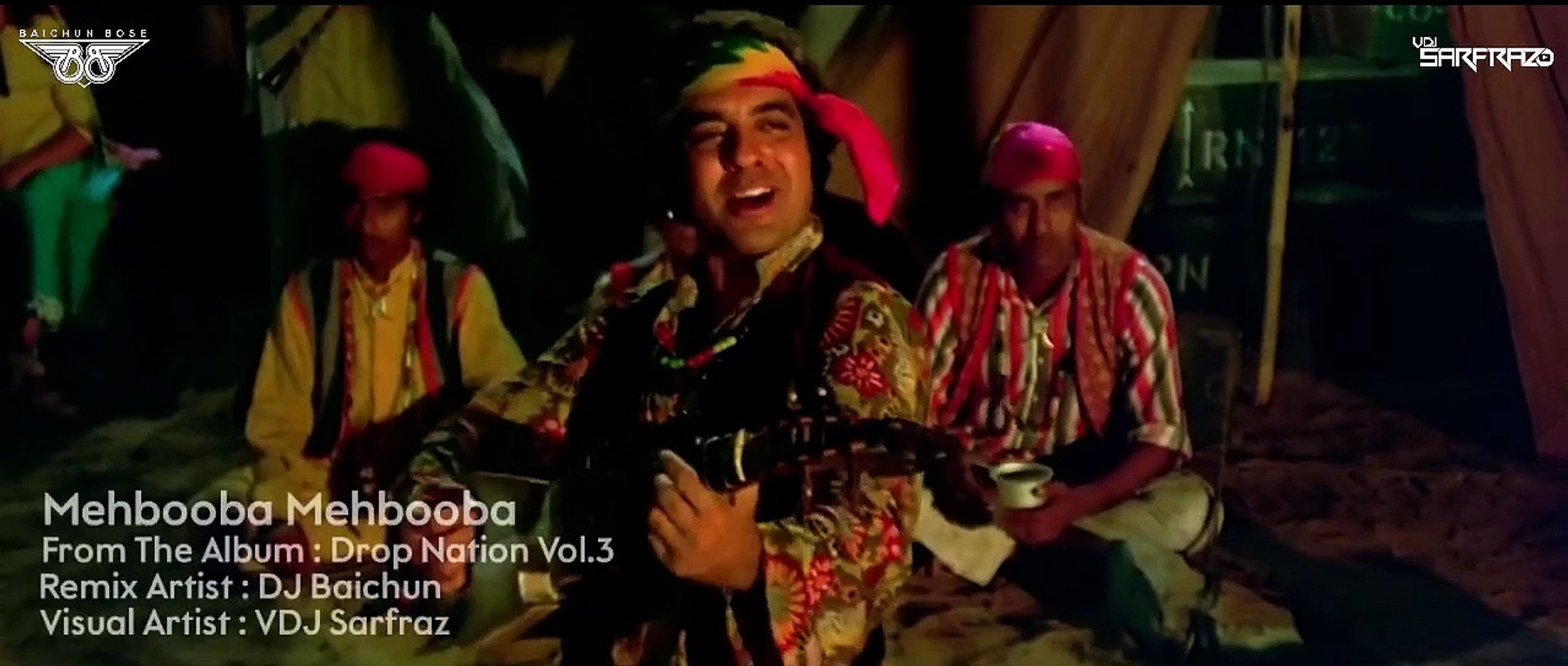 ⁣Mehbooba Mehooba Remix DJ Baichun __ vfx- VDJ Sarfraz__ Promo